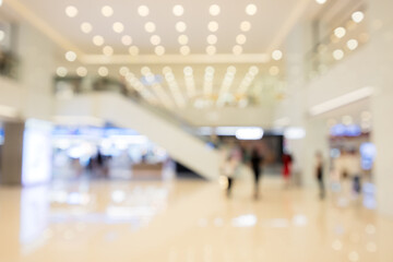 Fototapeta premium Bokeh of the shopping mall