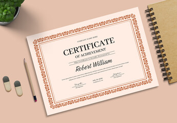 Classic Certificate Layout