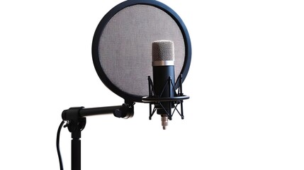 Professional Studio Microphone for Vocal Recording and Broadcasting