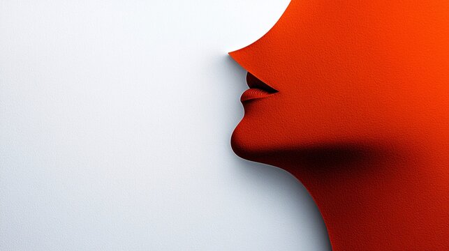 A striking contemporary poster template with generous space for powerful quotes or insights against a clean white backdrop.