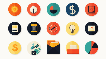 ビジネスイメージのアイコンセット素材集