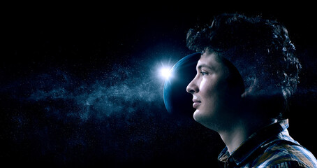 The universe within. Mixed media