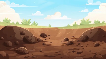 Mole Day copy space background  