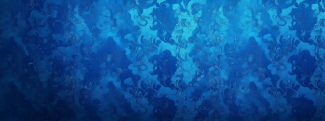 Obraz premium Aesthetic Blue Texture Design with Flowing Patterns and Shapes