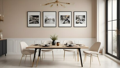 Photo modern style interior room 3d illustration