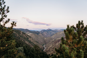 Sunrise from Lookout Mountain Windy Saddle Park