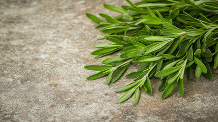 Fresh Sage Leaves - Aromatic Herb for Culinary Use