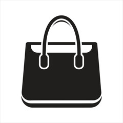 Tote bag icon. Fashion icon