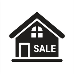 Property for sale icon. Home for sale icon