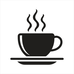 Hot drink. Tea, coffee icon