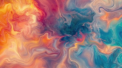 A soft and colorful tie-dye background with intricate swirling patterns, creating a calming aesthetic.