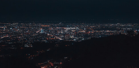 Night Shot Photo City lights 