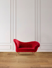 쇼파, 의자, 전시, 스튜디오, 좌석, 하나, 개체, 모던, 클래식