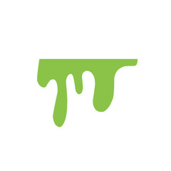 banner dripping green 