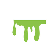 banner dripping green 