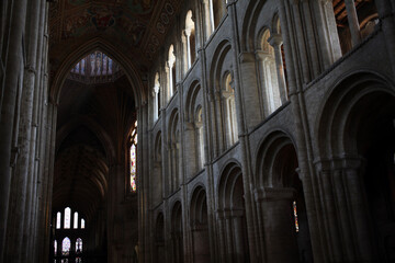 Fototapeta premium Inside the Ely Cathedral - The Cathedral Church of the Holy and Undivided Trinity of Ely - Principal church of the Diocese of Ely - Ely - Cambridgeshire - England - UK