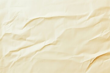 Obraz premium Aesthetic Study of Crumpled Beige Paper and Its Texture