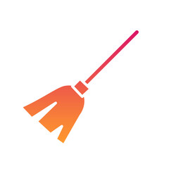 broom Halloween, horror, Mystery, and Scary Gradient Icon Set