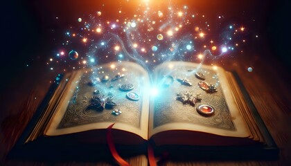 Enchanted Tome Unleashing Cosmic Wonders