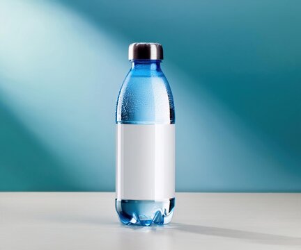 water bottle mockup, bootle of mineral water mockup