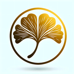 은행잎 일러스트