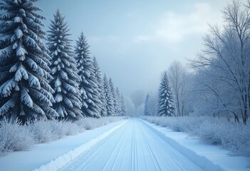 Obraz premium Winter wallpaper