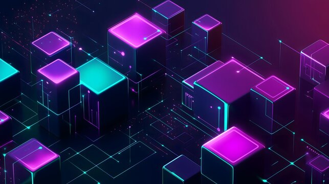 a abstract purple technology background