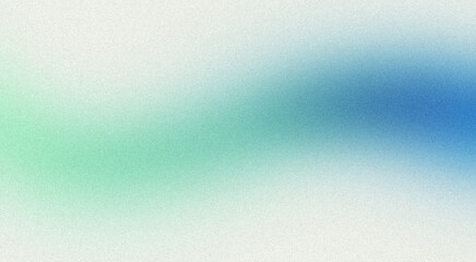 vibrant blue green color retro grainy, noisy, bright, shine, glow gradient backdrop design with white color, copy space
