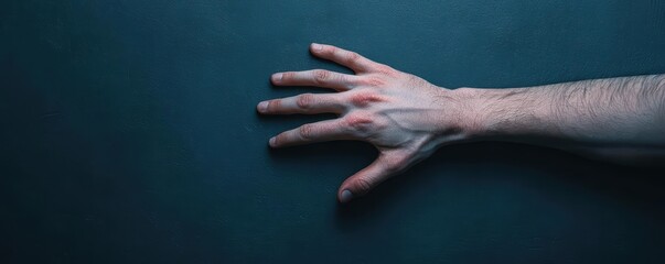 Hands reaching out but failing to touch, symbolizing the emotional disconnection and loneliness of social anhedonia