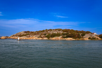 The island of Agnholmen in the archipelago off Gothenburg,Sweden, Scandinavia, Europe