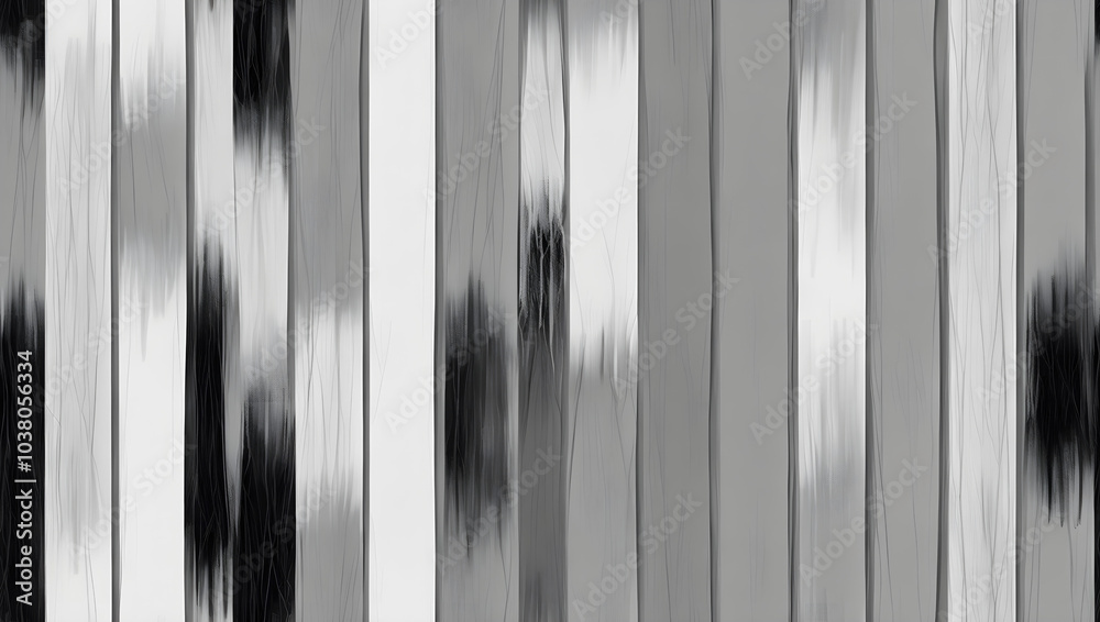 Poster Abstract seamless pattern of gray white black shades.