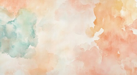 Obraz premium A background created with watercolor brushstrokes.