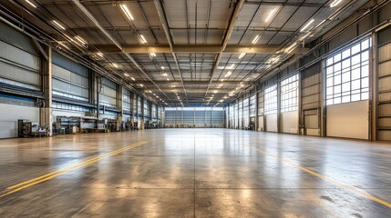 Fototapeta premium Manufacturing Warehouse