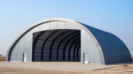 Steel Arch Storage Hangar