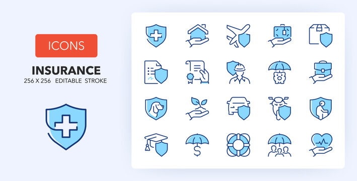 Insurance Newsletter Icon Insurance Icons