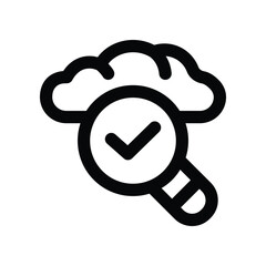 weather icon. vector line icon for your website, mobile, presentation, and logo design.