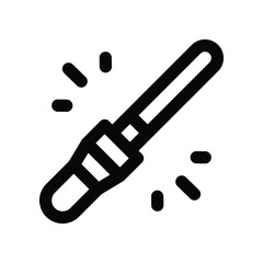 traffic control icon. vector line icon for your website, mobile, presentation, and logo design.