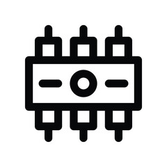 rom icon. vector line icon for your website, mobile, presentation, and logo design.