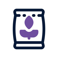 fertilizer icon. vector dual tone icon for your website, mobile, presentation, and logo design.