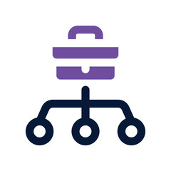 hierarchy icon. vector dual tone icon for your website, mobile, presentation, and logo design.