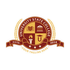 University Logo Vector Image