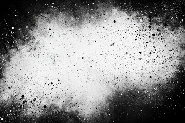 Obraz premium A textured background featuring a mix of black and white splashes, creating a dynamic and abstract visual effect.