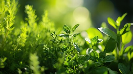 Obraz premium Green Plant Life