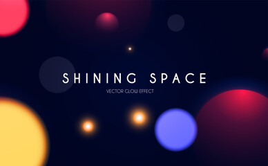 Bokeh colorful light effect. Blur light design. Confetti and holiday firecracker rainbow color effect. Christmas party design