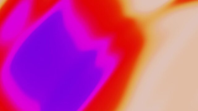 Heat map background. Liquid infrared thermographic animation. Abstract thermal gradient.