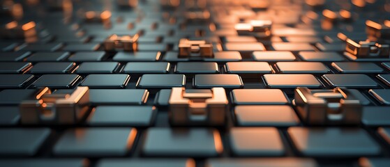 Obraz premium Safeguarding information with robust data security, protecting assets