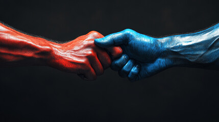 handshake between two people, human diversity, pathways to equity and harmony