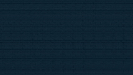 Brick pattern wall blue background