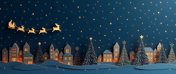 A variety of Christmas card collection. Christmas gift card and invitation set with lettering.