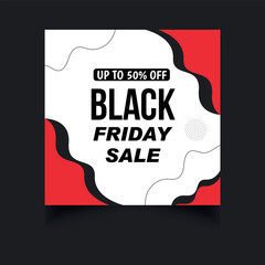 Black Friday Sale Social Media Post